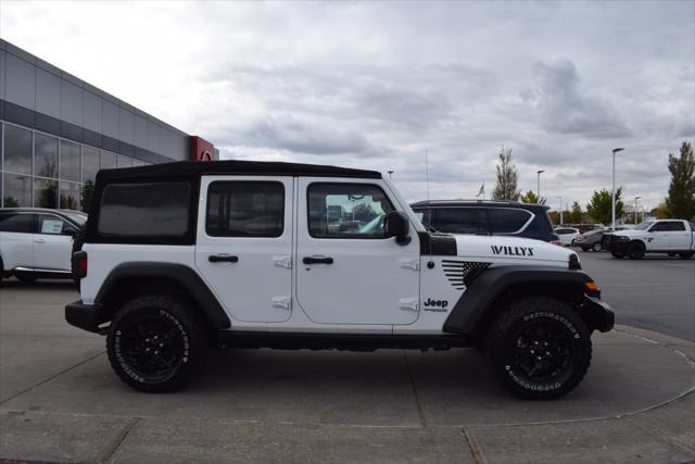 used 2021 Jeep Wrangler car, priced at $28,000