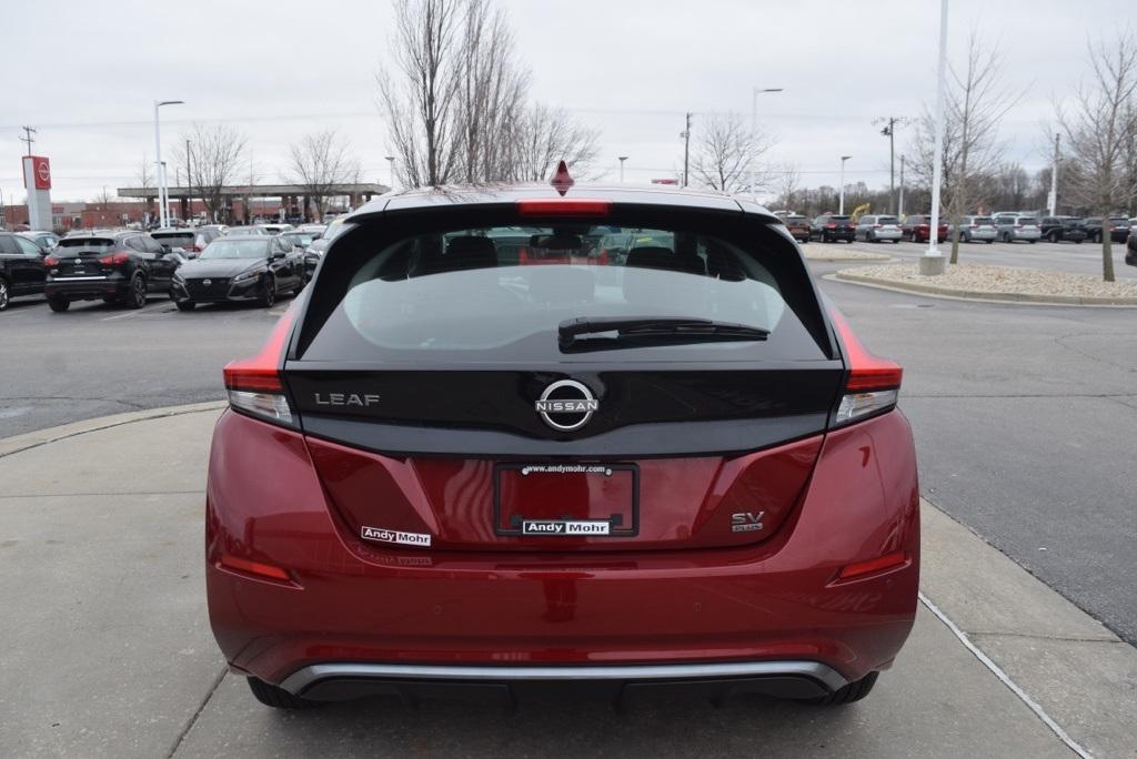 new 2024 Nissan Leaf car, priced at $35,820
