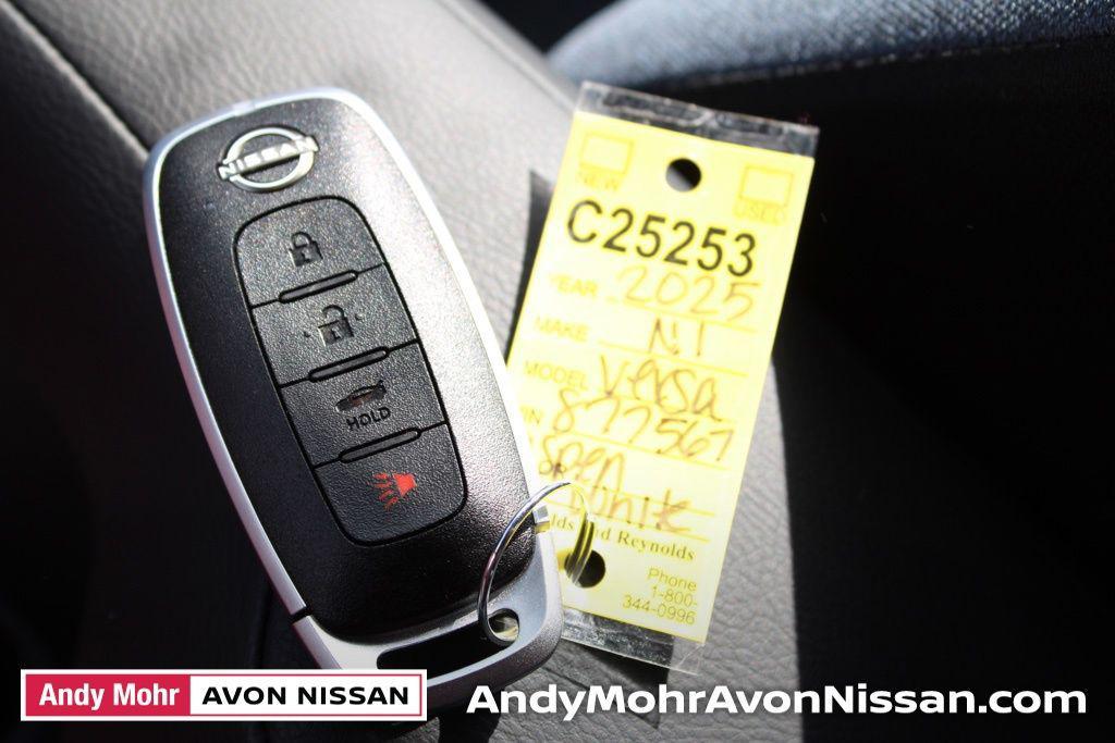 new 2025 Nissan Versa car, priced at $22,499