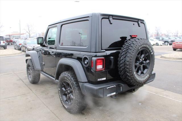 used 2021 Jeep Wrangler car, priced at $28,888