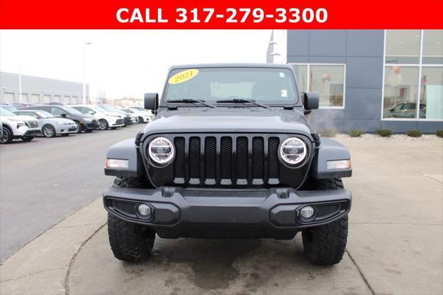 used 2021 Jeep Wrangler car, priced at $28,888