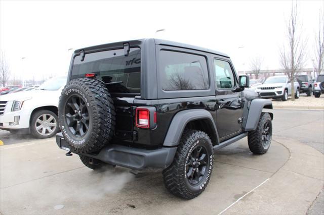 used 2021 Jeep Wrangler car, priced at $28,888