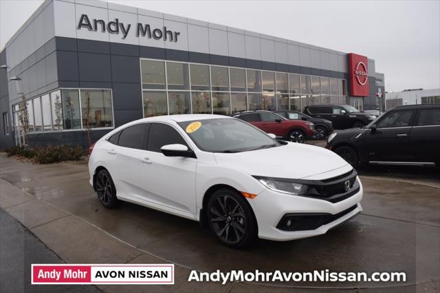 used 2019 Honda Civic car, priced at $22,500