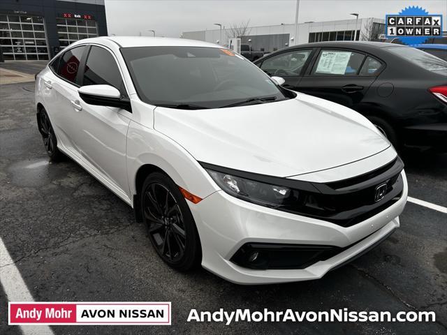 used 2019 Honda Civic car, priced at $22,500