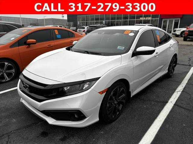 used 2019 Honda Civic car, priced at $22,500