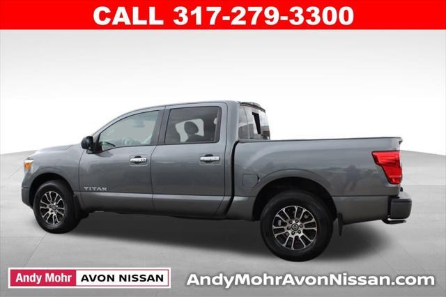 used 2021 Nissan Titan car, priced at $26,900