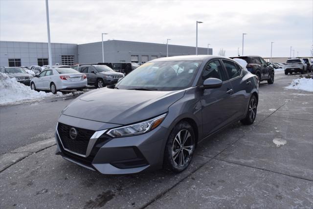 used 2021 Nissan Sentra car, priced at $16,500