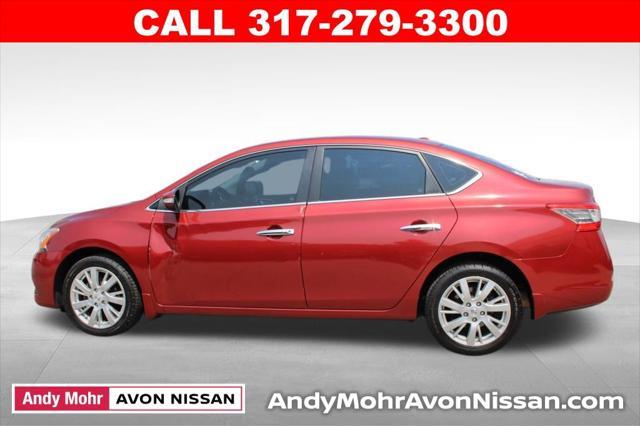 used 2015 Nissan Sentra car, priced at $5,555