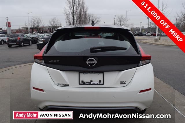 new 2024 Nissan Leaf car, priced at $27,875