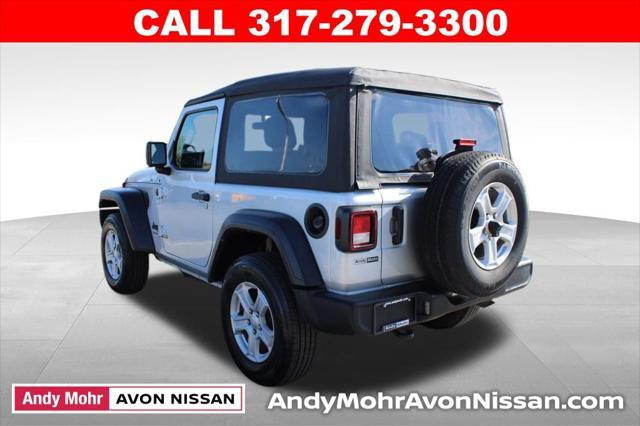 used 2022 Jeep Wrangler car, priced at $27,500