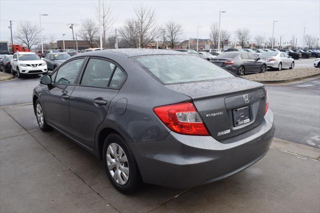 used 2012 Honda Civic car, priced at $8,961