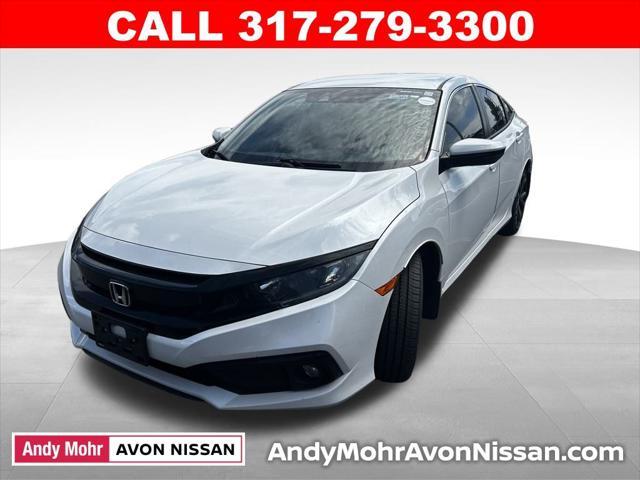 used 2021 Honda Civic car, priced at $22,500