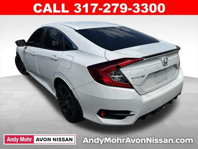 used 2021 Honda Civic car, priced at $22,500