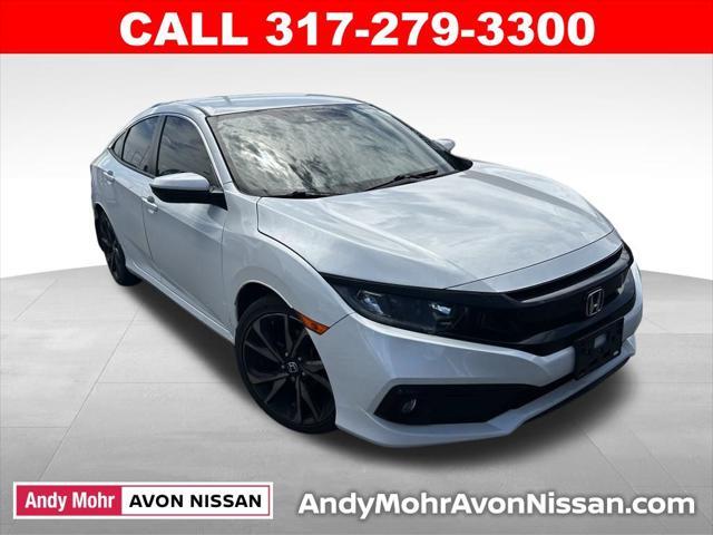 used 2021 Honda Civic car, priced at $22,500