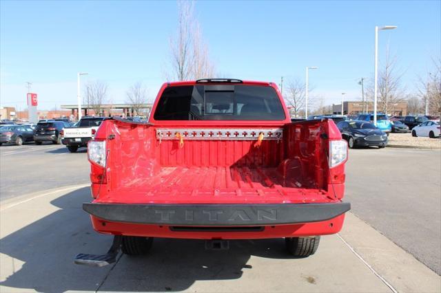 used 2021 Nissan Titan car, priced at $33,500