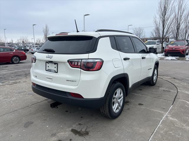 used 2018 Jeep Compass car, priced at $15,500