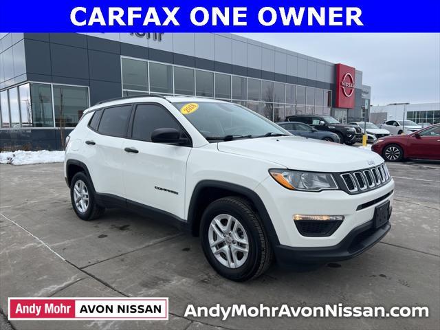 used 2018 Jeep Compass car, priced at $15,500