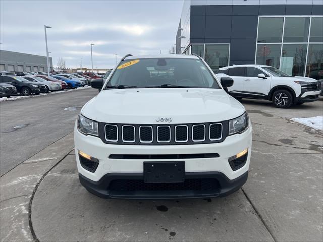 used 2018 Jeep Compass car, priced at $15,500