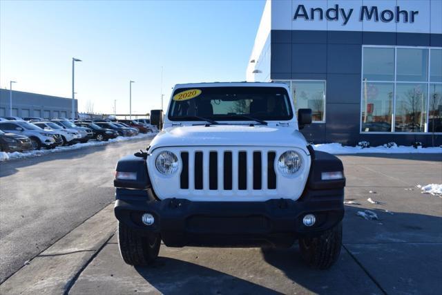 used 2020 Jeep Wrangler car, priced at $24,750