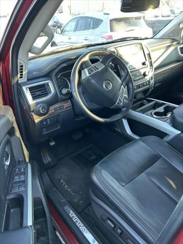 used 2021 Nissan Titan car, priced at $36,500