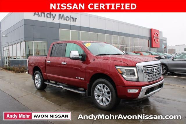 used 2021 Nissan Titan car, priced at $36,000