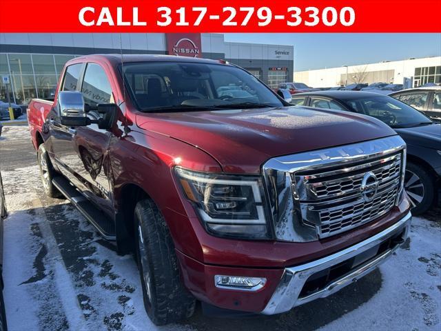 used 2021 Nissan Titan car, priced at $36,500