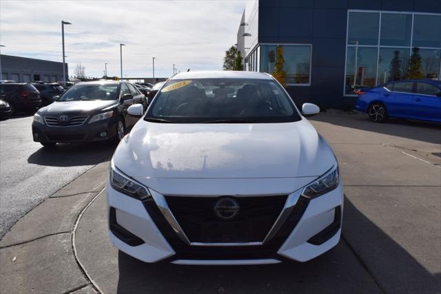 used 2021 Nissan Sentra car, priced at $16,500