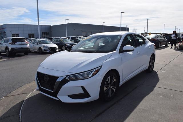 used 2021 Nissan Sentra car, priced at $16,500