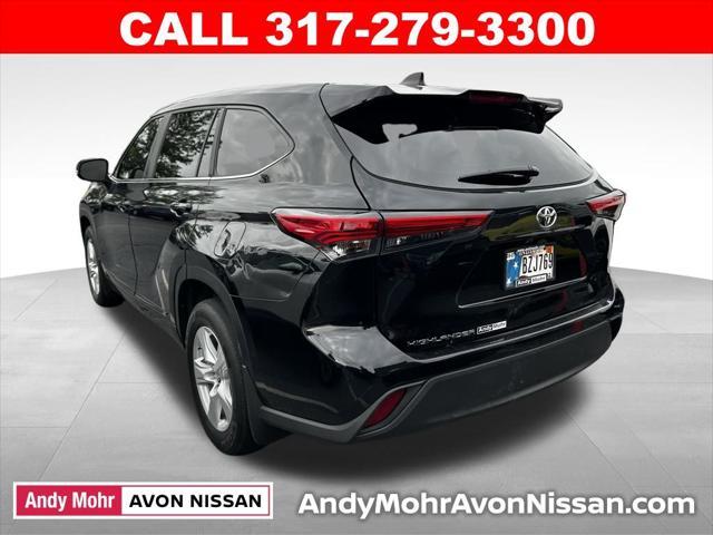 used 2023 Toyota Highlander car, priced at $26,900