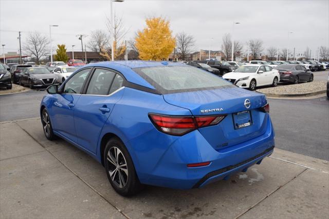 used 2021 Nissan Sentra car, priced at $16,500