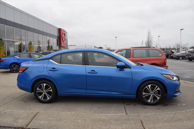 used 2021 Nissan Sentra car, priced at $16,500