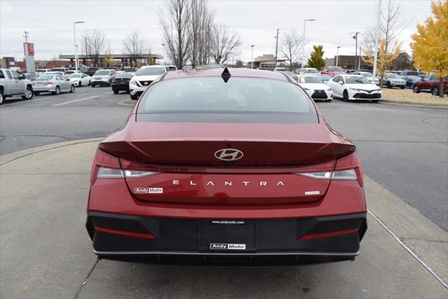 used 2025 Hyundai Elantra HEV car, priced at $23,500