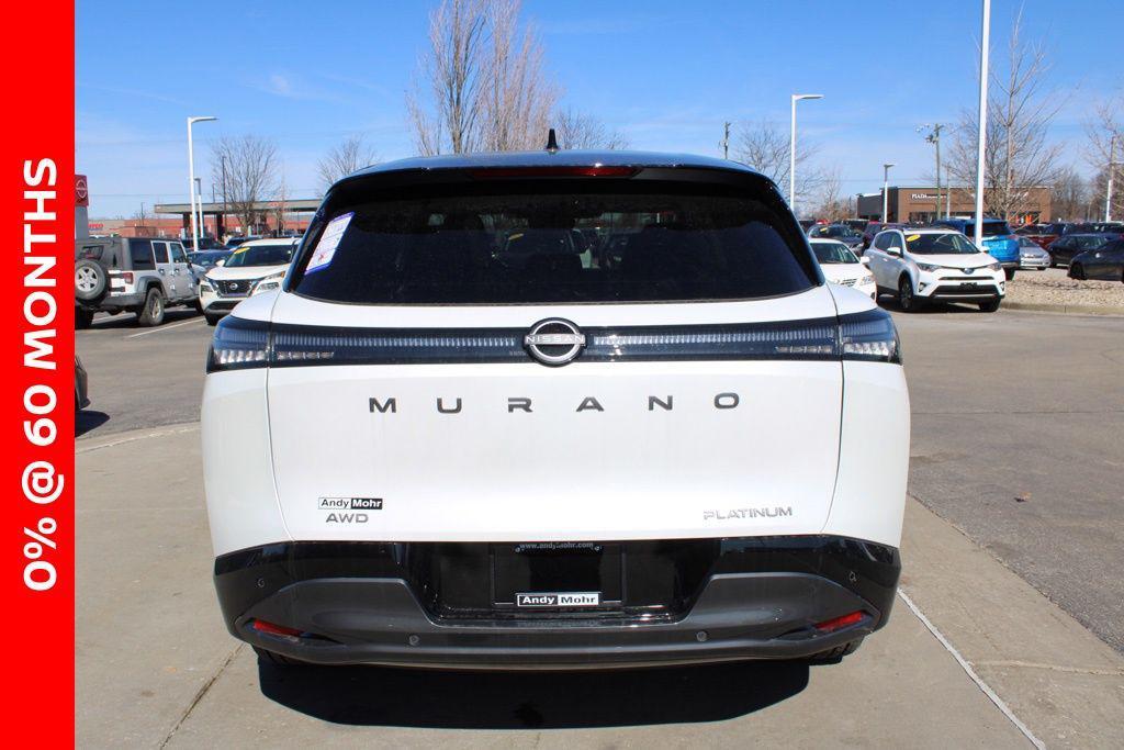 new 2025 Nissan Murano car, priced at $45,936