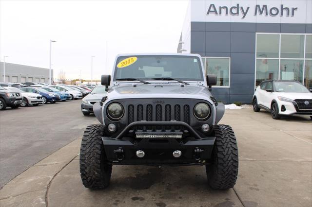 used 2015 Jeep Wrangler car, priced at $15,961