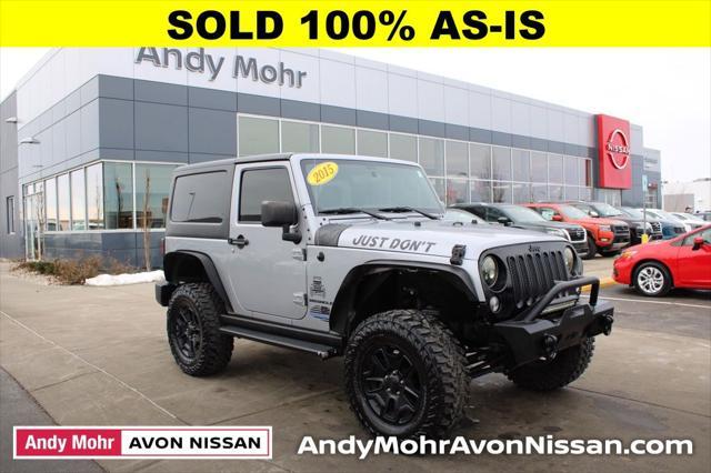 used 2015 Jeep Wrangler car, priced at $15,961