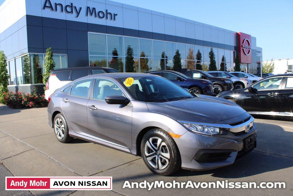 used 2017 Honda Civic car, priced at $18,500