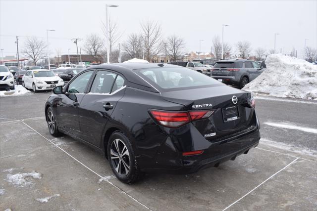 used 2021 Nissan Sentra car, priced at $16,500