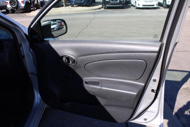 used 2015 Nissan Versa car, priced at $3,500