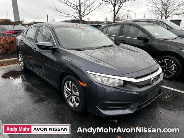 used 2017 Honda Civic car, priced at $16,250