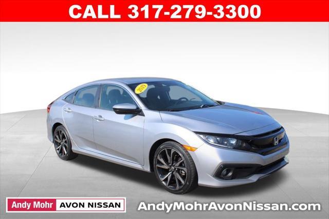 used 2019 Honda Civic car, priced at $21,500