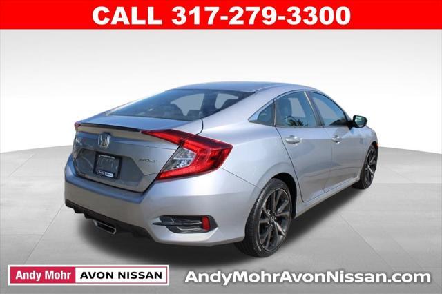used 2019 Honda Civic car, priced at $21,500