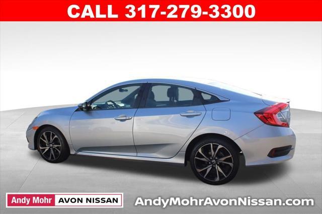 used 2019 Honda Civic car, priced at $21,500