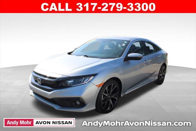 used 2019 Honda Civic car, priced at $21,500