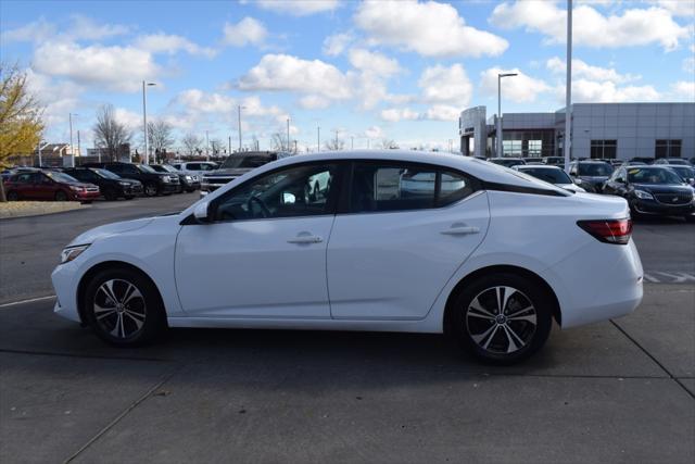 used 2021 Nissan Sentra car, priced at $16,500