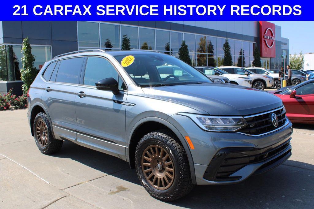used 2022 Volkswagen Tiguan car, priced at $18,000