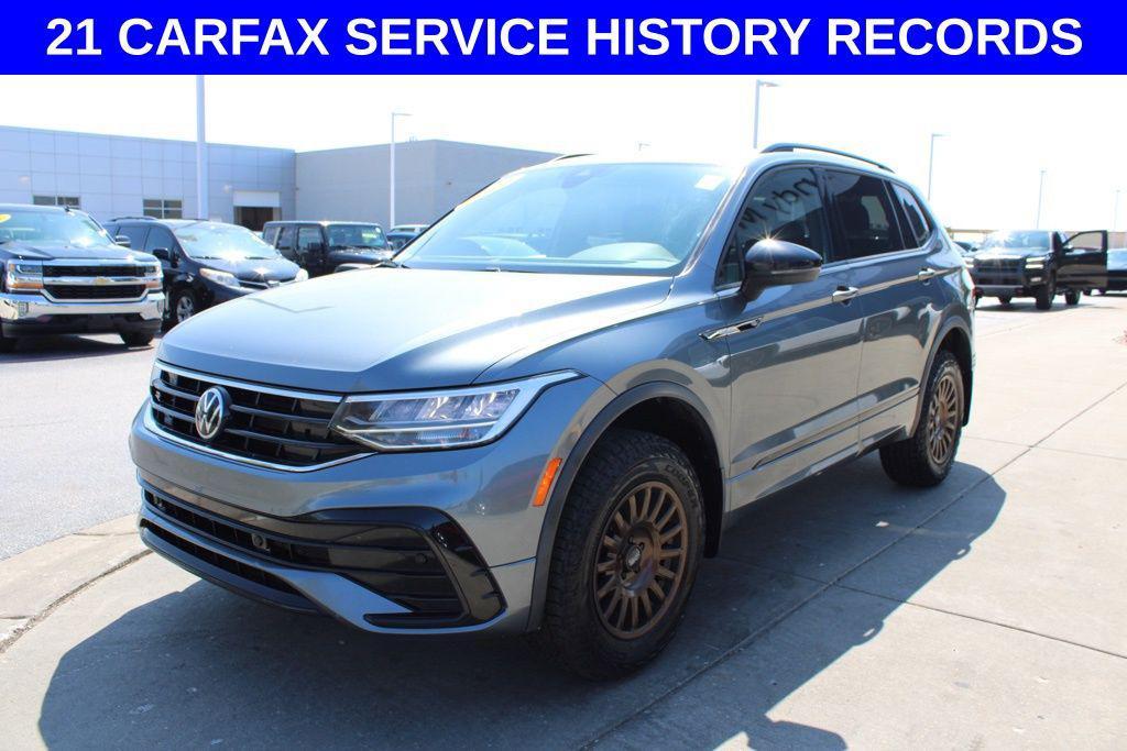 used 2022 Volkswagen Tiguan car, priced at $18,000
