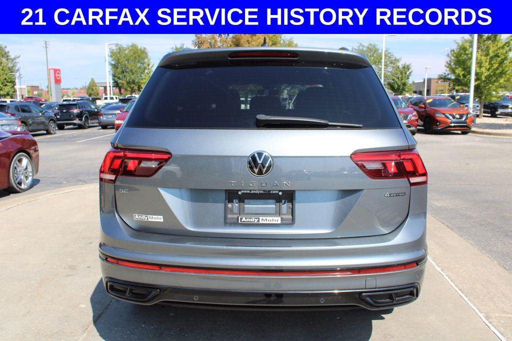 used 2022 Volkswagen Tiguan car, priced at $18,000