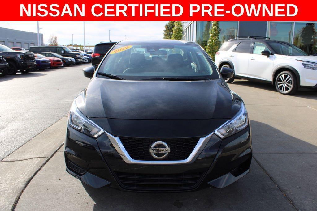 used 2022 Nissan Versa car, priced at $14,861