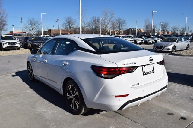 used 2021 Nissan Sentra car, priced at $16,500