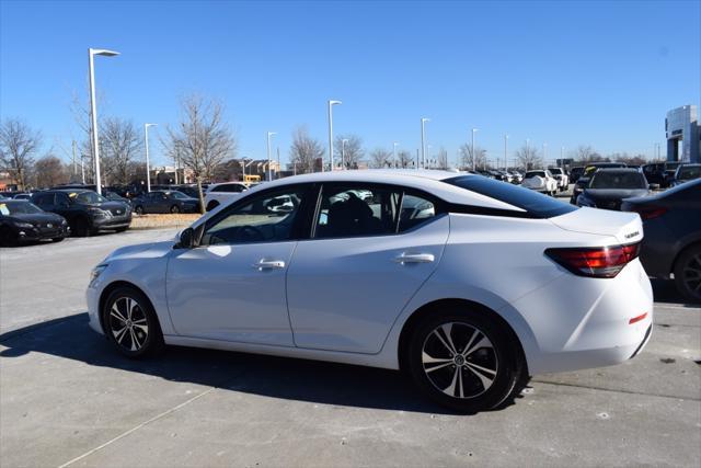 used 2021 Nissan Sentra car, priced at $16,500